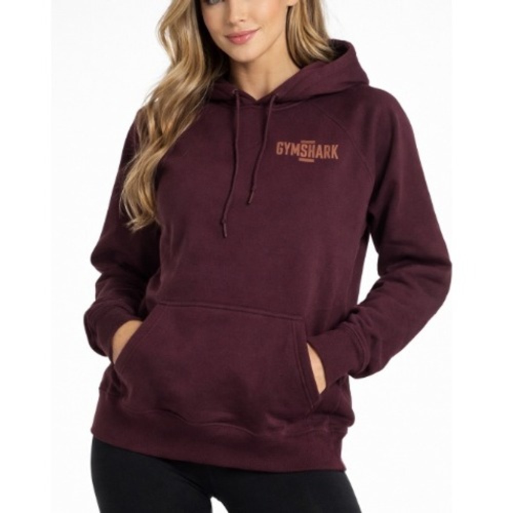 Gymshark‎ Women's Depth Purple Collegiate Lifestyle Hoodie Size S NWT